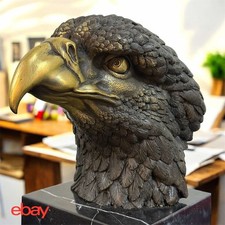 Vintage Bronze Eagle Statue