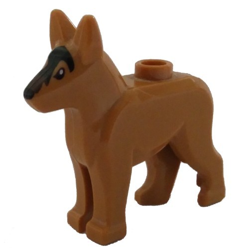 Lego 92586pb01 german shepherd - german,