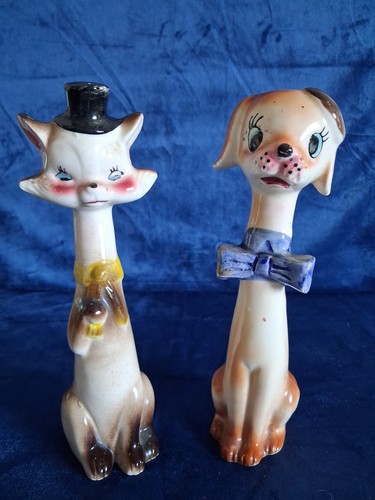Long neck kitsch ornaments - neck,