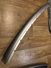 Renault Clio Mk3 Lower Front Bumper Trim Insert Silver Satin Genuine 