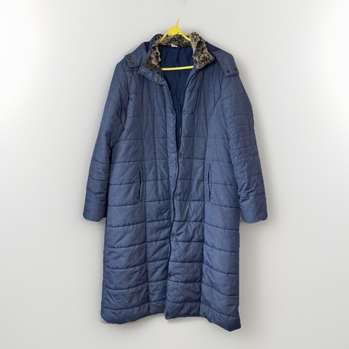 Long padded coat - long,