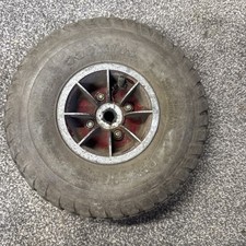 Mobility Scooter spare rear Wheel Pihsiand tyres size 330 x 100 grey 4.00-5