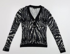 Womens UK Size M Leo Guy Black