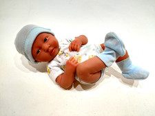 Berengeur Newborn Baby Boy Doll.  Lifelike Realistic with Clothes, Poseable 36cm