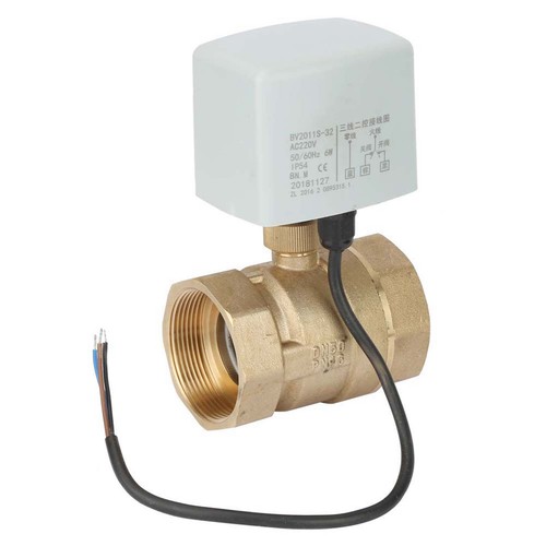 Way motorized ball valve to - -way,
