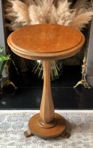 Antique wooden plant stand - wooden,