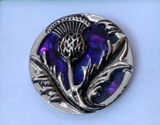 Scottish Thistle Inlaid Paua