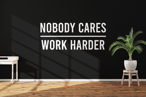Gym decal sticker - gym, cares