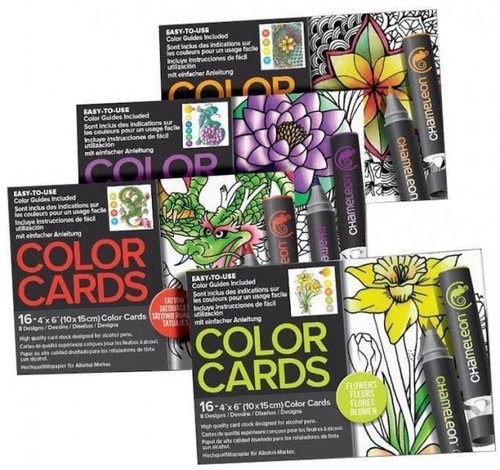 Chameleon embossed colour - embossed,