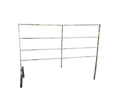 Reclaimed Metal Galvanised Garden Estate Iron Railing - Outdoor Railing - UKAA