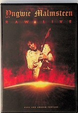 Yngwie Malmsteen -Raw Live -Rare Footage DVD -NEW (Early/Milan/Brazil/Sweden) 