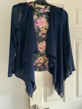 Chiffon waterfall Jacket