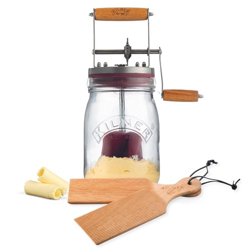 Kilner manual butter churner - manual,