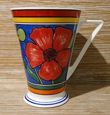 Wren England ART DECO Style DAYDREAM Fine Bone China Mug 11.25cm High (B.2)