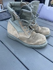 Army boots steel toe cap, vibram sole military