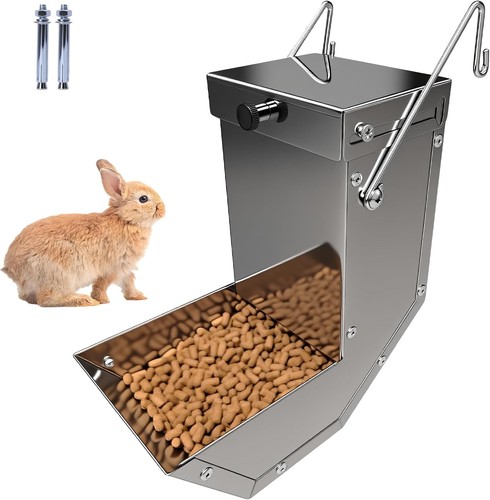 Outdoor stainless steel feeder - steel,