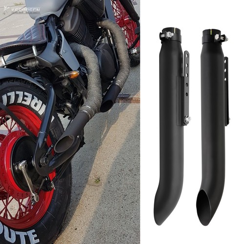 2pcs slip exhaust - 2pcs, slip-on