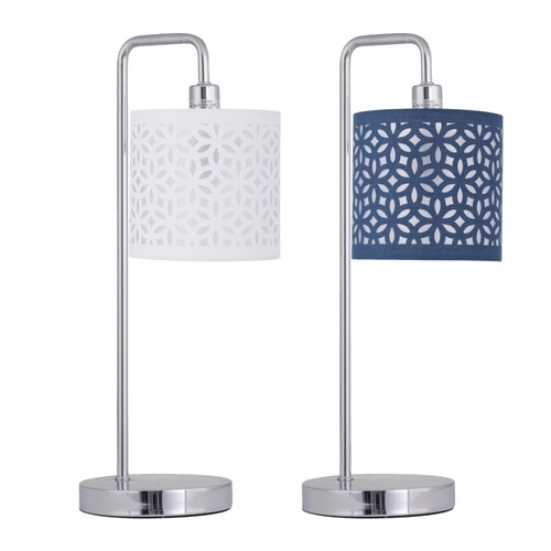 Modern 45cm arched table lamp - arched,