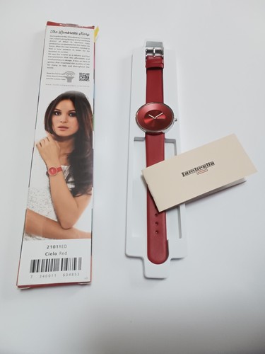Red lambretta cielo watch - red,