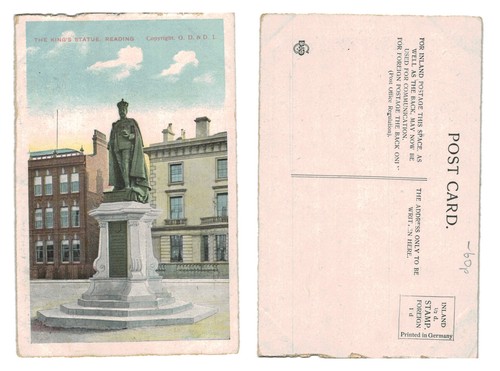 Postcard the king s - postcard,