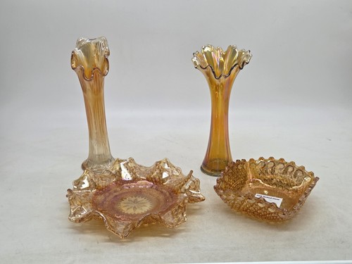 Vintage marigold carnival - marigold,