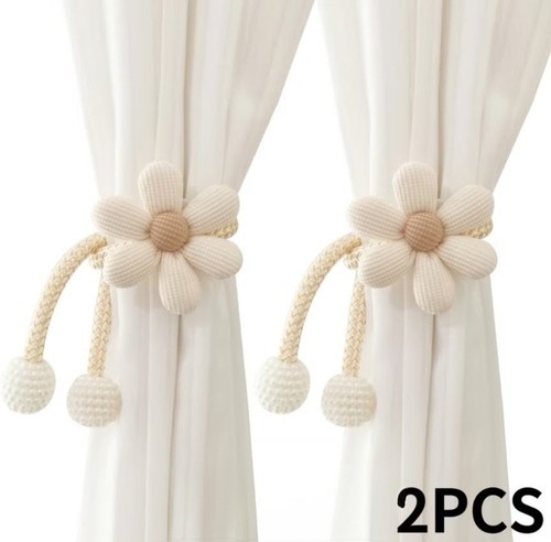 Set daisy flower curtain - set,