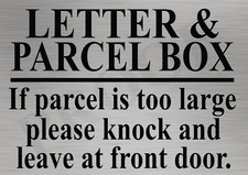Parcels And Letter Box Metal