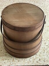 Vintage Wooden Firkin Sugar