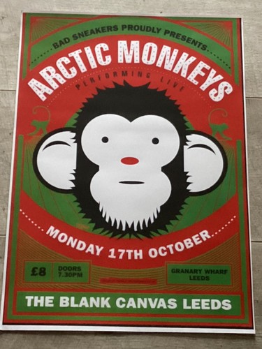 Arctic monkeys concert poster - arctic,
