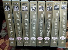 The Forsyte Saga ; BBC Series 1967 ; 8 x VHS Video Tapes ;complete.