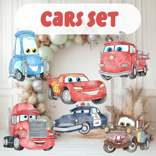 Cars mcqueen cutouts - mcqueen, cutouts,