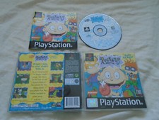Rugrats Search for Reptar PS1 (COMPLETE) rare Sony PlayStation black label