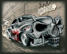 10" x 8" ALCHEMY GOTHIC 666