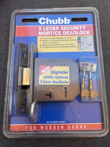 Chubb lever security mortice - chubb,