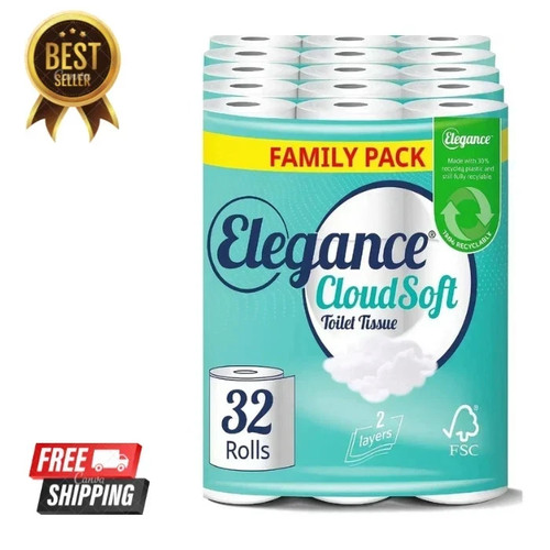 Elegance cloudsoft toilet - elegance,