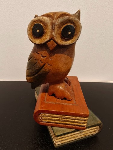 Vintage hand carved wooden - vintage,