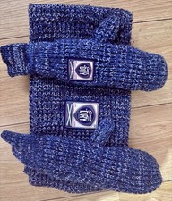 Superdry , Blue Knitted Scarf