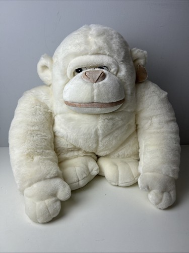Vintage white large gorilla - vintage,