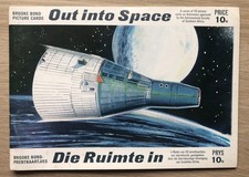 An Empty Brooke Bond Tea Card Album Out Into Space South Africa