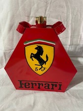 Ferari triangle Petrol Can Brass Cap Decorative Oil Can, tool Vintage Style