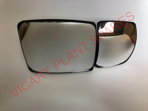 Manual split mirror jcb part - mirror,