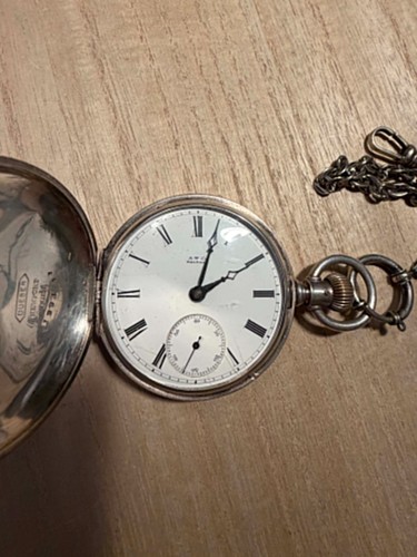 Antique waltham bartlett - p.s.,