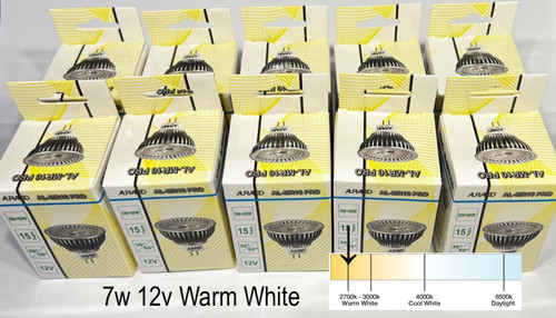 12v mr16 led - 7w, 36