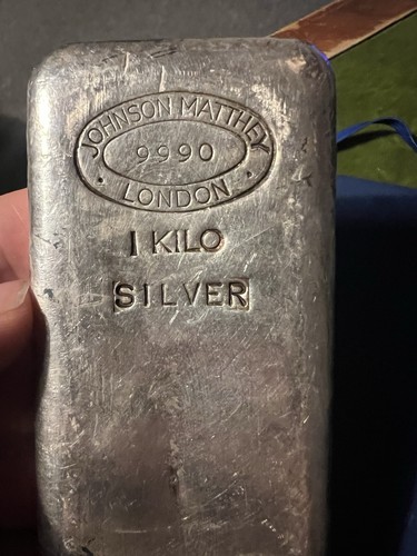 Kilo bar solid fine - 1, silver