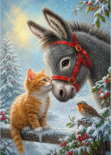 Maxbye cat diamond art - cat,
