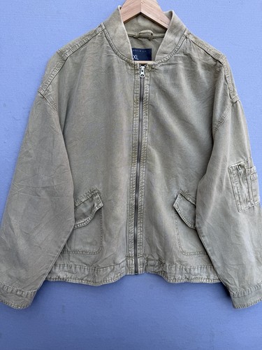 Denim bomber jacket khaki - jacket,