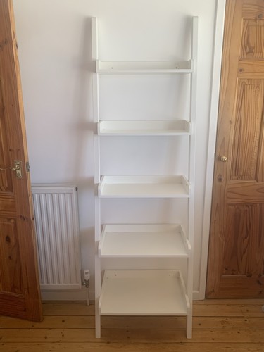 Ladder shelf white - m&s,