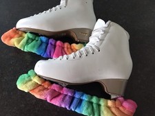 Ice Skate Soakers Handmade