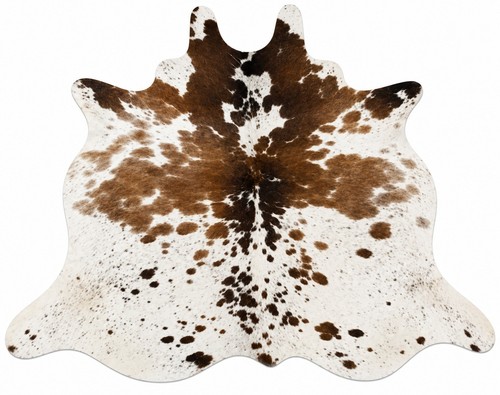 Natural cowhide rug genuine - natural,