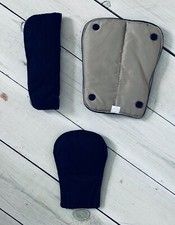 Mamas and Papas MYLO SOLA URBO 2 PUSHCHAIR SHOULDER CROTCH HARNESS PADS NAVY NEW